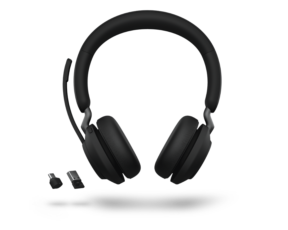 Jabra Evolve2 65 USB-A MS Stereo - Siyah