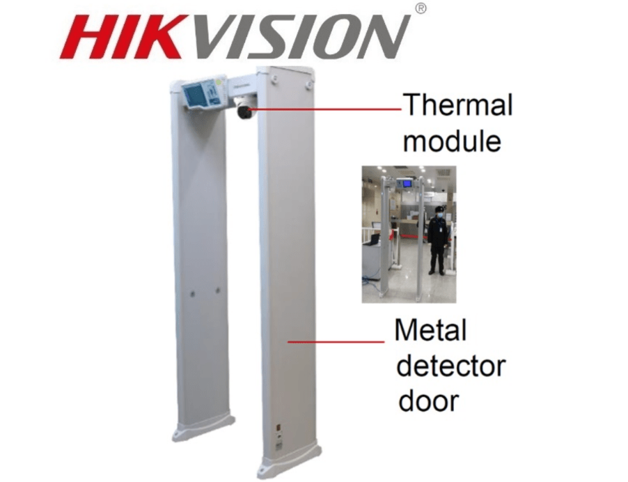Hikvision Termal Metal Kapı Detektörü - ISD-SMG318LT-F