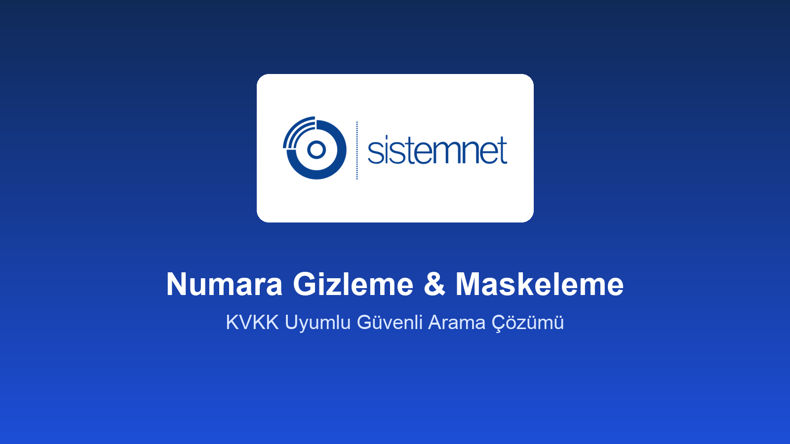 Numara Gizleme (Maskeleme)